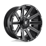 5X127/5X139.7 CONTRA D615 24X14 5X5.0/5.5 GL-BLK-MIL -75MM