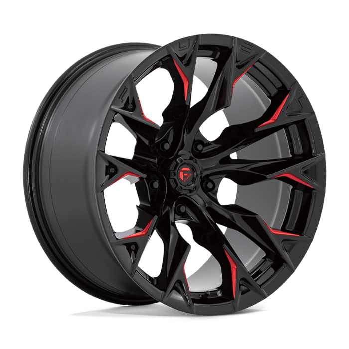 5X139.7 FLAME D823 20X10 5X5.5 G-BLK MILL C-RED -18MM