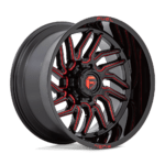 5X139.7 HURRICANE D808 24X12 5X5.5 G-BLK MILL-RT -44MM