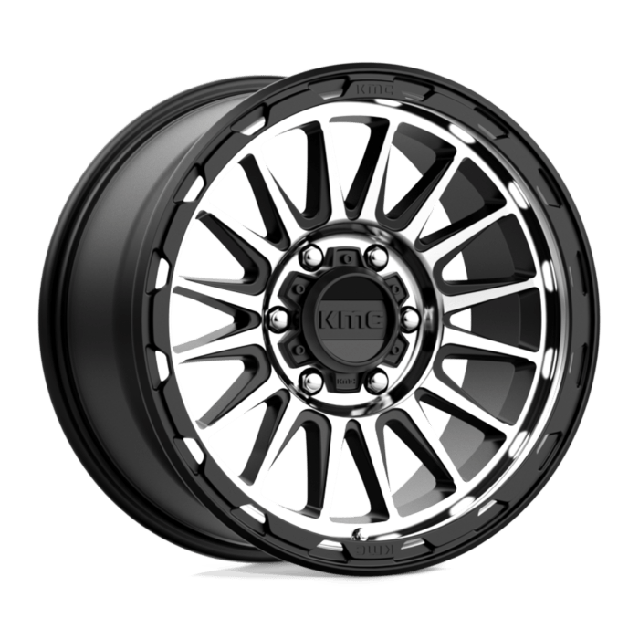 6X139.7 IMPACT KM542 18X9 6X5.5 S-BLK MACH 18MM