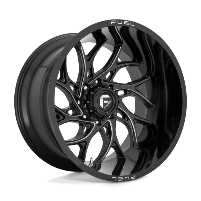 5X127 RUNNER D741 26X14 5X5.0 GL-BLK-MIL -75MM