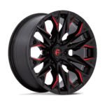 6X135 FLAME D823 20X9 6X135 G-BLK MILL C-RED 1MM