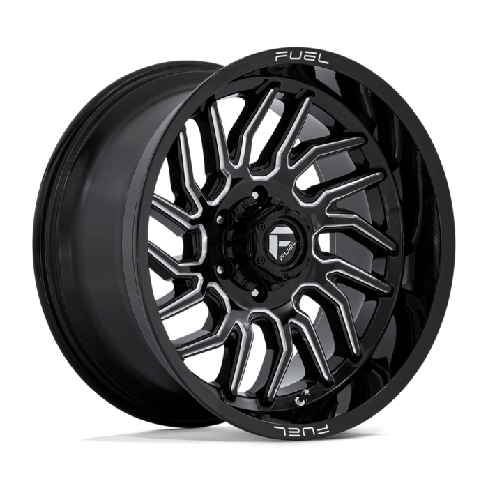 6X135 HURRICANE D807 20X10 6X135 G-BLK-MILL -18MM