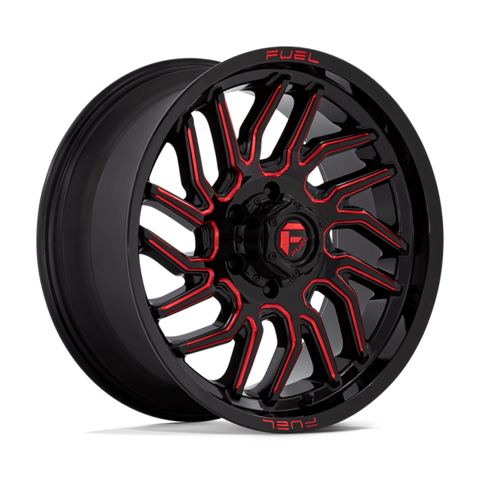 6X135 HURRICANE D808 20X9 6X135 G-BLK MILL-RT 20MM