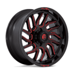 6X135 HURRICANE D808 20X9 6X135 G-BLK MILL-RT 1MM