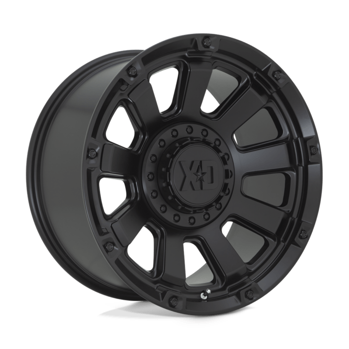 6X135/6X139.7 GAUNTLET XD852 20X10 6X135/5.5 S-BLK -18MM