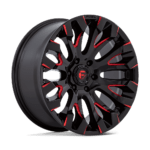 6X135 QUAKE D829 20X9 6X135 G-BLK MILL-RD 1MM