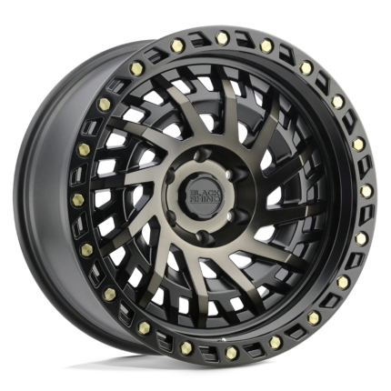 6X139.7 SHREDDER BRSHD 17X9 6X5.5 M-BLK-MCH-DDT 0MM