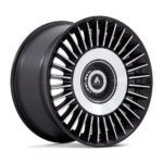 5X112/5X120 TIARA AB40 22X9 5X112/120 S-BLK BR-MCH-FC 35MM