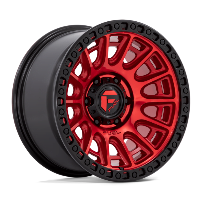 5X127 CYCLE D834 20X9 5X5.0 C-RED-BLK-RG 1MM