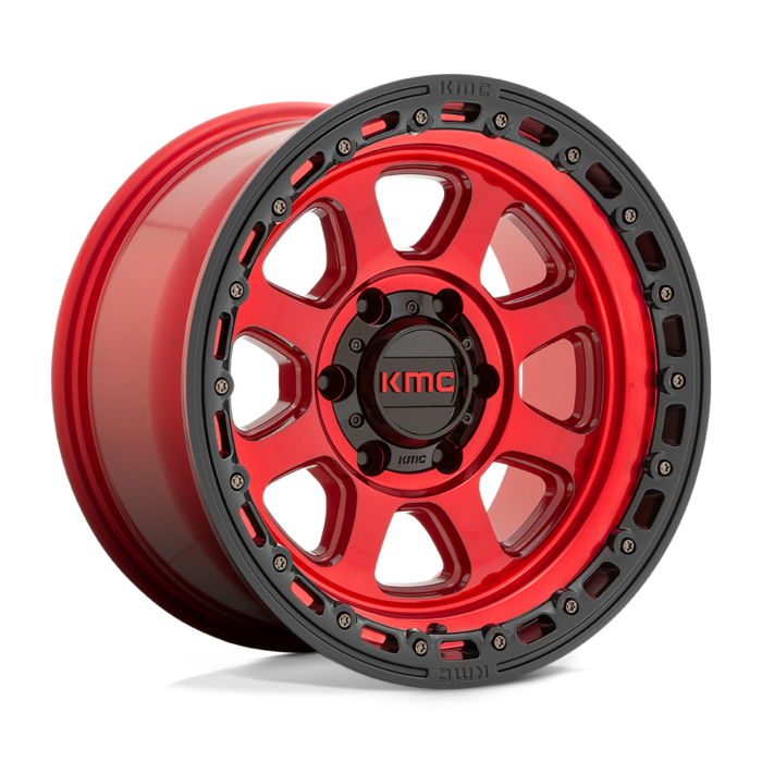 8X180 CHASE KM548 18X9 8X180 C-RED BLK-LP 18MM
