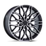 5X112 CALABRIA 5 M277 22X9 5X112 G-BLK-MCH 27MM